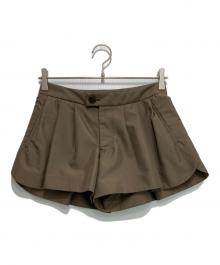 24ISSEY MIYAKE（トゥエンティフォーイッセイミヤケ）の古着「ショートパンツ」｜ブラウン