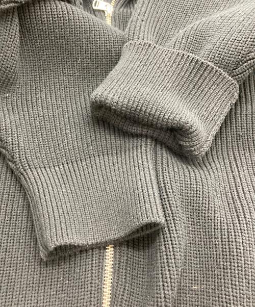 FRED PERRY（フレッドペリー）FRED PERRY (フレッドペリー) BEAMS (ビームス) 別注ドライバーズニット ブラック サイズ:Mの古着・服飾アイテム