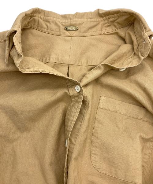 MUSE de Deuxieme Classe（ミューズ ドゥーズィエム クラス）MUSE de Deuxieme Classe (ミューズ ドゥーズィエム クラス) OXFORD BDシャツ ベージュ サイズ: Freeの古着・服飾アイテム