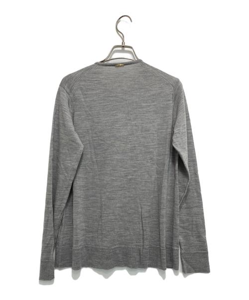 MUSE de Deuxieme Classe（ミューズ ドゥーズィエム クラス）MUSE de Deuxieme Classe (ミューズ ドゥーズィエム クラス) FF30 クルーネック カーディガン グレー サイズ: Freeの古着・服飾アイテム