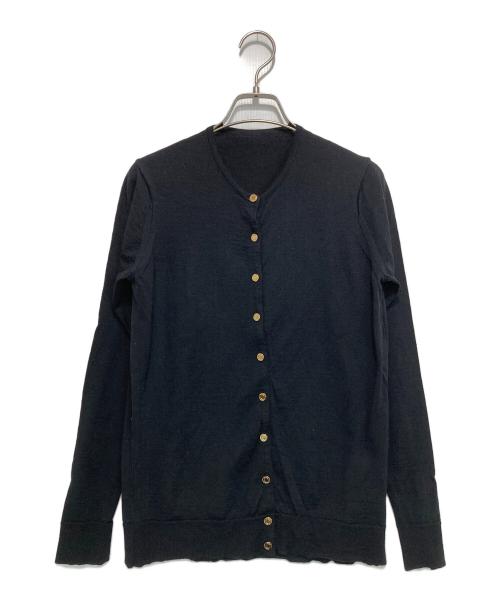 MUSE de Deuxieme Classe（ミューズ ドゥーズィエム クラス）MUSE de Deuxieme Classe (ミューズ ドゥーズィエム クラス) FF30 クルーネック カーディガン ブラック サイズ:38の古着・服飾アイテム