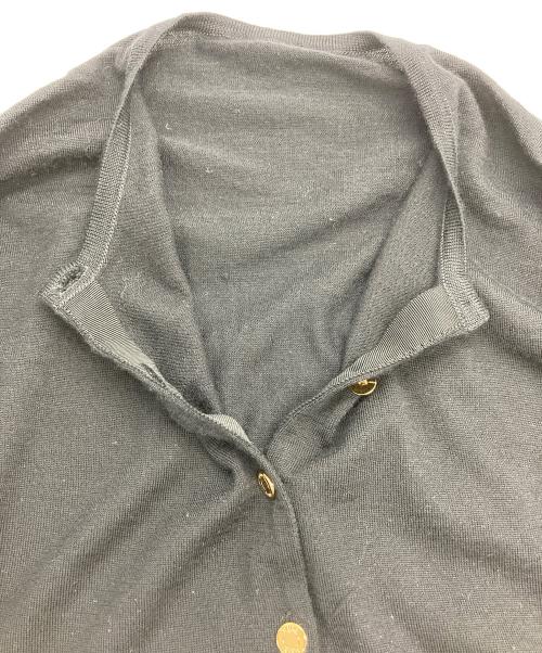 MUSE de Deuxieme Classe（ミューズ ドゥーズィエム クラス）MUSE de Deuxieme Classe (ミューズ ドゥーズィエム クラス) FF30 クルーネック カーディガン ブラック サイズ:38の古着・服飾アイテム