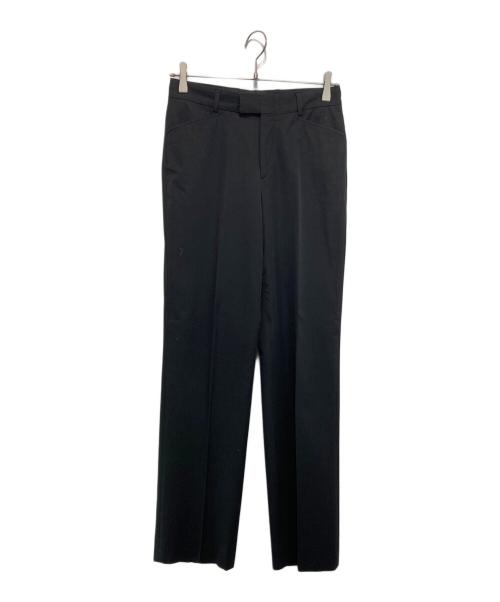 GUCCI（グッチ）GUCCI (グッチ) ストレートスラックス ブラック サイズ:40の古着・服飾アイテム
