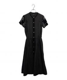 tricot COMME des GARCONS（トリココムデギャルソン）の古着「デザインS/Sワンピース」｜ブラック
