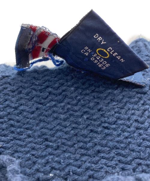 Ralph Lauren POLO SPORT（ラルフローレン ポロスポーツ）Ralph Lauren POLO SPORT (ラルフローレン ポロスポーツ) 【古着】90's星条旗 ニット ネイビー サイズ:Ｌの古着・服飾アイテム