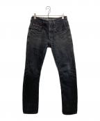 Denhamデンハム）の古着「CROSS BACK MIJNV CARROT FIT」｜ブラック