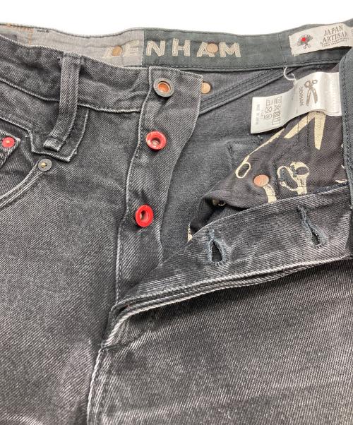 Denham（デンハム）Denham (デンハム) CROSS BACK MIJNV CARROT FIT ブラック サイズ:76cm (W30)の古着・服飾アイテム