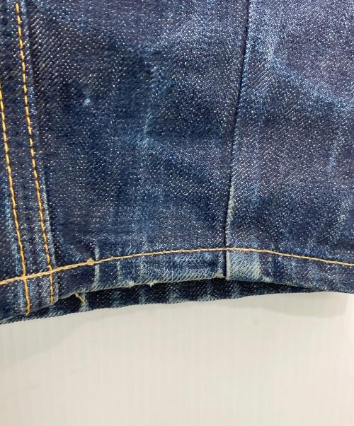 Denham（デンハム）Denham (デンハム) CROSSBACK MIJ0165 インディゴ サイズ:76cm (W30)の古着・服飾アイテム