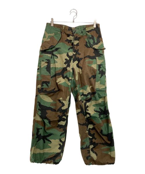 US ARMY（ユーエスアーミー）US ARMY (ユーエスアーミー) M-65 Trousers WOODLAND CAMO オリーブ サイズ:Sの古着・服飾アイテム