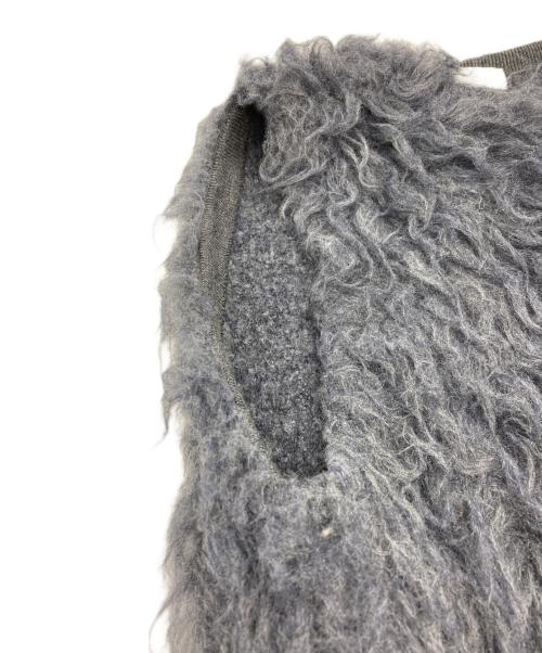 TOMORROW LAND（トゥモローランド）TOMORROW LAND (トゥモローランド) フラッフィーヤーンバルーンジレ ネイビー サイズ:Sの古着・服飾アイテム
