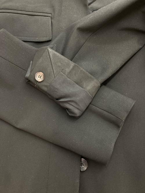 GUCCI（グッチ）GUCCI (グッチ) サイドアジャスト比翼ジャケット ブラック サイズ:40の古着・服飾アイテム