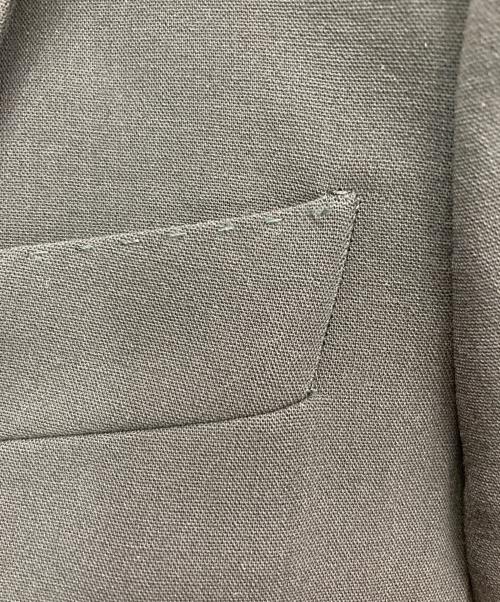 GUCCI（グッチ）GUCCI (グッチ) ベルトループテーラードジャケット ネイビー サイズ:38の古着・服飾アイテム