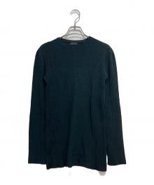 GUCCI（グッチ）の古着「リブ切替ニット」｜グリーン