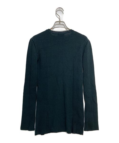 GUCCI（グッチ）GUCCI (グッチ) リブ切替ニット グリーン サイズ:Mの古着・服飾アイテム