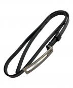 GUCCIグッチ）の古着「ナロー ベルト」｜使用感有