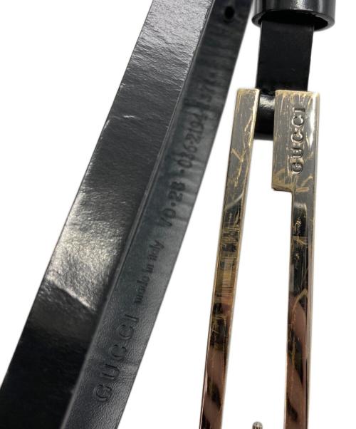 GUCCI（グッチ）GUCCI (グッチ) ナロー ベルト 使用感有 サイズ:70の古着・服飾アイテム