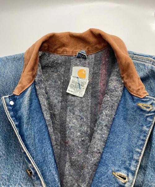 CarHartt（カーハート）CarHartt (カーハート) デニムチョアコート インディゴ サイズ:Lの古着・服飾アイテム