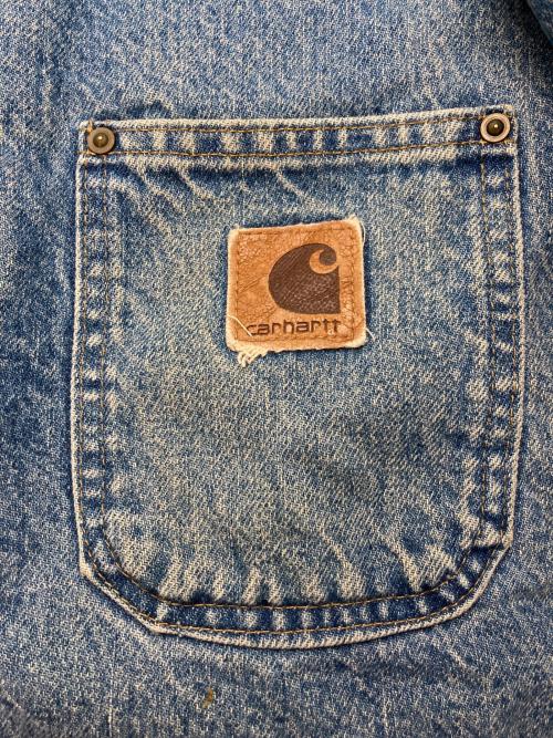 CarHartt（カーハート）CarHartt (カーハート) デニムチョアコート インディゴ サイズ:Lの古着・服飾アイテム
