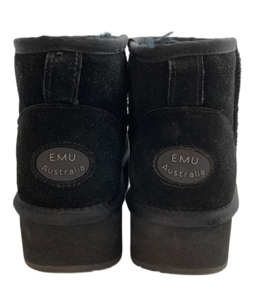 EMU Australia（エミュ）EMU Australia (エミュ) PLATFORM MICROムートンブーツ ブラック サイズ:24の古着・服飾アイテム