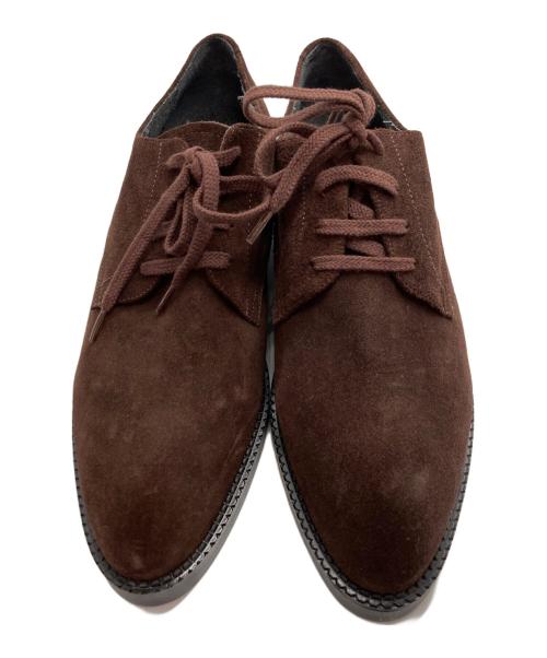 JUNIOR GAULTIER（ジュニアゴルチエ）JUNIOR GAULTIER (ジュニアゴルチエ) スウェードシューズ ブラウン サイズ:41/2の古着・服飾アイテム