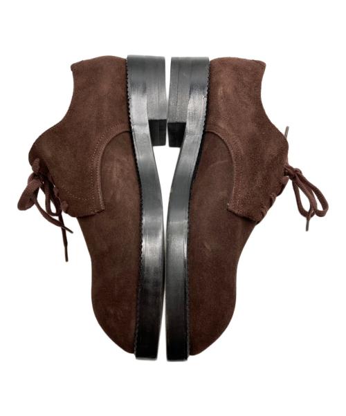 JUNIOR GAULTIER（ジュニアゴルチエ）JUNIOR GAULTIER (ジュニアゴルチエ) スウェードシューズ ブラウン サイズ:41/2の古着・服飾アイテム