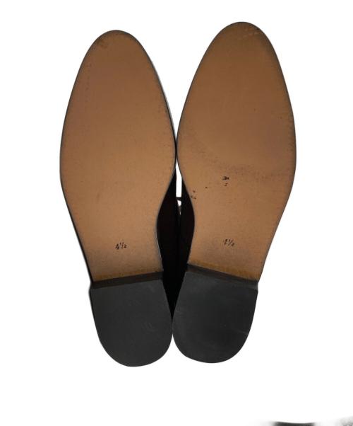 JUNIOR GAULTIER（ジュニアゴルチエ）JUNIOR GAULTIER (ジュニアゴルチエ) スウェードシューズ ブラウン サイズ:41/2の古着・服飾アイテム