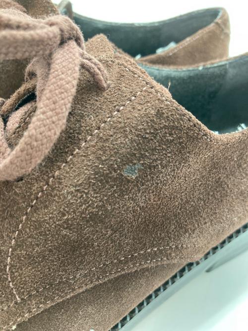 JUNIOR GAULTIER（ジュニアゴルチエ）JUNIOR GAULTIER (ジュニアゴルチエ) スウェードシューズ ブラウン サイズ:41/2の古着・服飾アイテム