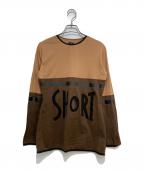 Jean Paul Gaultier FEMMEジャンポールゴルチエ フェム）の古着「穴加工ロングスリーブカットソー」｜ブラウン