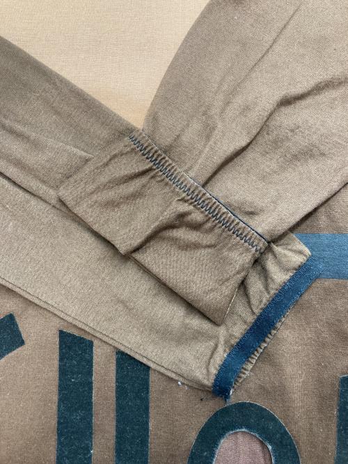 Jean Paul Gaultier FEMME（ジャンポールゴルチエ フェム）Jean Paul Gaultier FEMME (ジャンポールゴルチエ フェム) 穴加工ロングスリーブカットソー ブラウン サイズ:40の古着・服飾アイテム