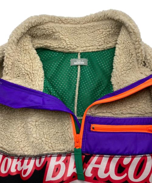 kolor/BEACON（カラービーコン）kolor/BEACON (カラービーコン) ハーフジップボアスウェット ベージュ サイズ:1の古着・服飾アイテム