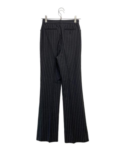 GUCCI（グッチ）GUCCI (グッチ) ストライプウールスラックス ブラック サイズ:40の古着・服飾アイテム