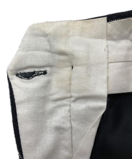 GUCCI（グッチ）GUCCI (グッチ) ストライプウールスラックス ブラック サイズ:40の古着・服飾アイテム