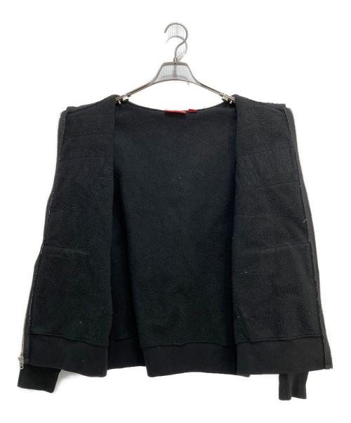 SUPREME（シュプリーム）SUPREME (シュプリーム) Patchwork Zip Up Hooded Sweatshirt ブラック サイズ:Ｓの古着・服飾アイテム
