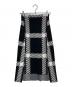 STELLA McCARTNEY（ステラマッカートニー）の古着「ニットスカート」｜ブラック×ホワイト