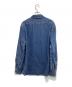 DIESEL (ディーゼル) リバーシブルデニムシャツ インディゴ×レッド サイズ:XS：8000円