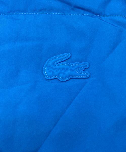 LACOSTE（ラコステ）LACOSTE (ラコステ) リバーシブルキルトオーバーシャツ ブルー×グリーン サイズ:Sの古着・服飾アイテム