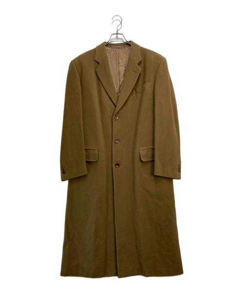 ARMANI COLLEZIONI（アルマーニ コレツィオーニ）ARMANI COLLEZIONI (アルマーニ コレツィオーニ) ウールチェスターコート ブラウン サイズ:50の古着・服飾アイテム