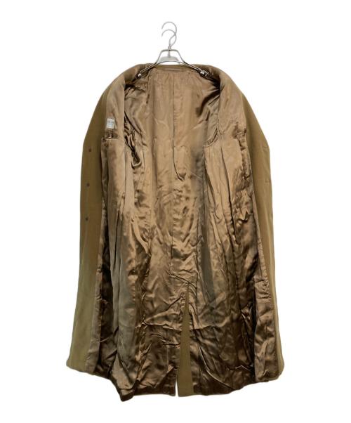 ARMANI COLLEZIONI（アルマーニ コレツィオーニ）ARMANI COLLEZIONI (アルマーニ コレツィオーニ) ウールチェスターコート ブラウン サイズ:50の古着・服飾アイテム