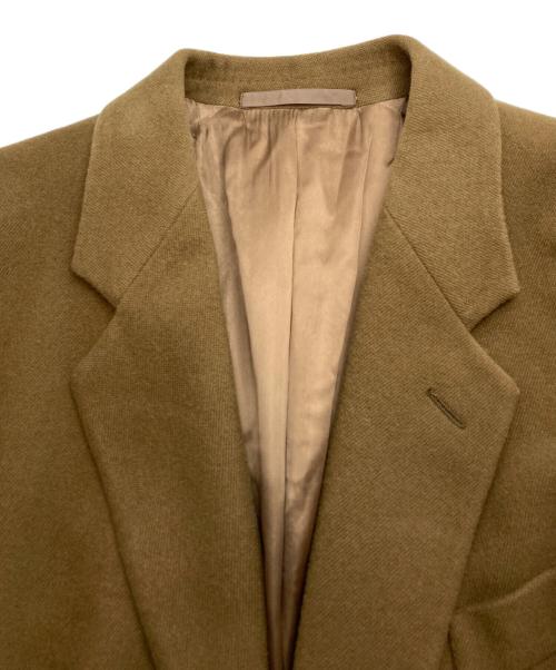 ARMANI COLLEZIONI（アルマーニ コレツィオーニ）ARMANI COLLEZIONI (アルマーニ コレツィオーニ) ウールチェスターコート ブラウン サイズ:50の古着・服飾アイテム