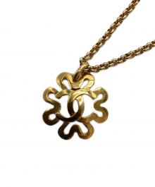 CHANEL（シャネル）の古着「フラワーココマークネックレス」