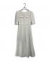 HER LIP TO（ハーリップトゥ）の古着「Charlotte Tweed Dress」｜ホワイト×ミントグリーン
