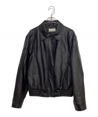 中古・古着通販】OHOTORO (オオトロ) Harley Leather Jacket ブラック
