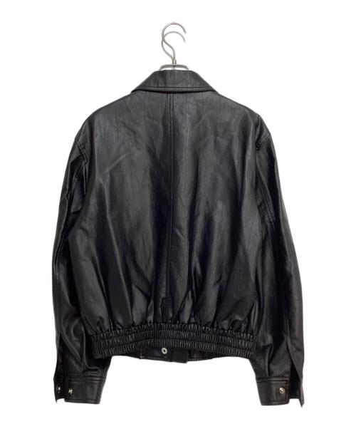 OHOTORO（オオトロ）OHOTORO (オオトロ) Harley Leather Jacket ブラック サイズ:記載なしの古着・服飾アイテム