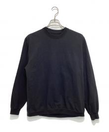 The Ennoy Professional（ザ エンノイ プロフェッショナル）の古着「Ennoy エンノイ ロングスリーブヘムリブTシャツ」｜ブラック