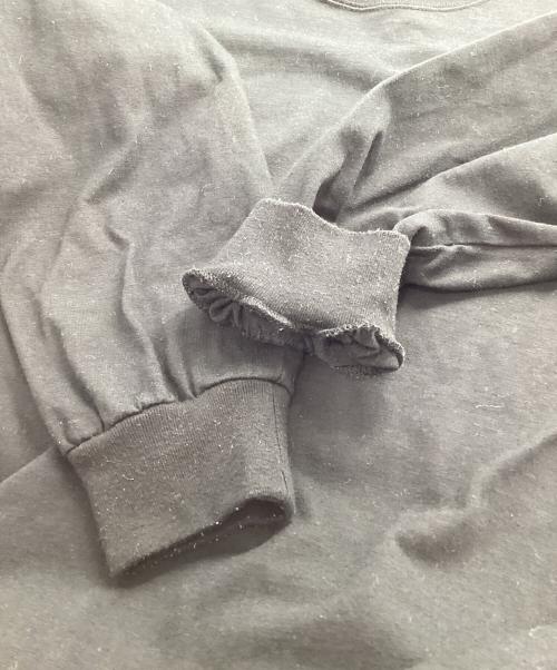 The Ennoy Professional（ザ エンノイ プロフェッショナル）The Ennoy Professional (ザ エンノイ プロフェッショナル) Ennoy エンノイ ロングスリーブヘムリブTシャツ ブラック サイズ:Sの古着・服飾アイテム