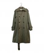 Dessin de modeデッサンデモード）の古着「GIZAオーバーサイズトレンチコート」｜カーキ