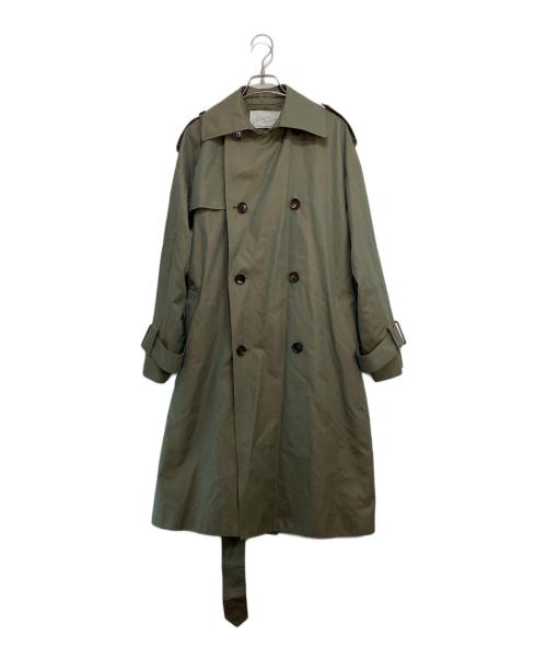 Dessin de mode（デッサンデモード）Dessin de mode (デッサンデモード) GIZAオーバーサイズトレンチコート カーキの古着・服飾アイテム