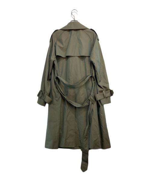 Dessin de mode（デッサンデモード）Dessin de mode (デッサンデモード) GIZAオーバーサイズトレンチコート カーキの古着・服飾アイテム