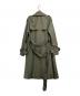 Dessin de mode (デッサンデモード) GIZAオーバーサイズトレンチコート カーキ：8000円