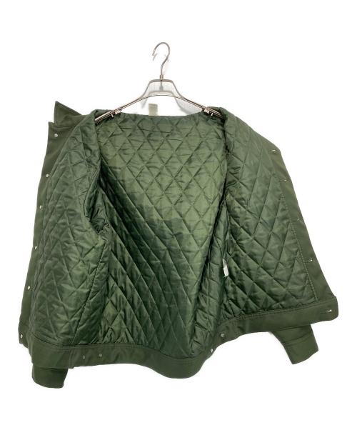 COMFORTABLE REASON（コンフォータブルリーズン）COMFORTABLE REASON (コンフォータブルリーズン) DAILY TRUCKER JACKET グリーン サイズ:Mの古着・服飾アイテム